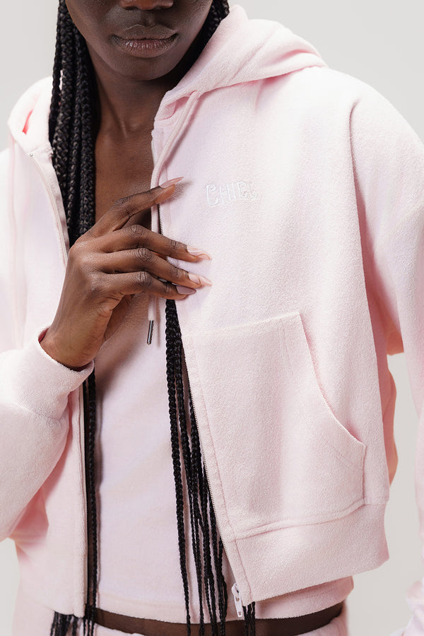Terry Zip hoodie